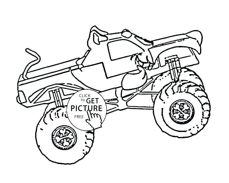 736x588 Digger Coloring Pages Best Grave Digger Monster Truck Coloring