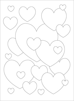 248x340 Valentine Coloring Pages
