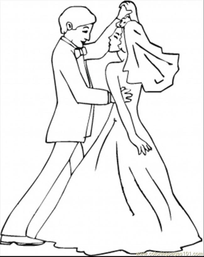 650x818 Free Printable Wedding Coloring Pages For Kids