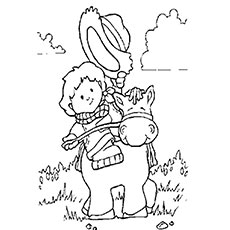 230x230 Printable Cowgirl Coloring Pages For Girls Enjoy At Cowboy Page
