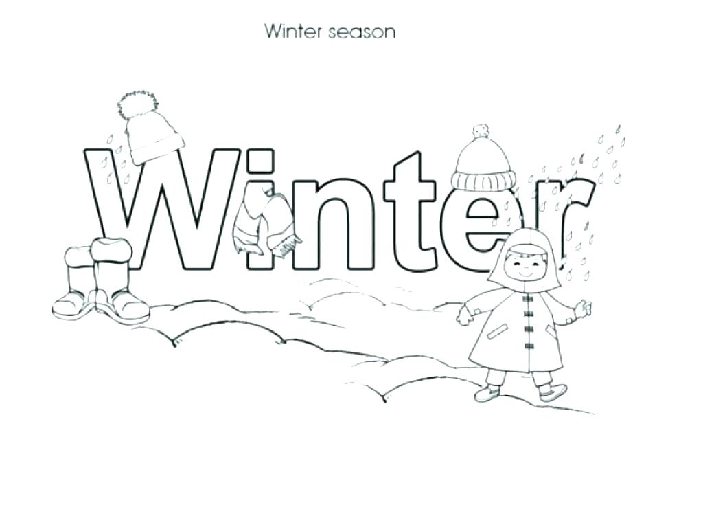 1024x767 Winter Wonderland Coloring Pages Coloring Pages Of Winter Winter