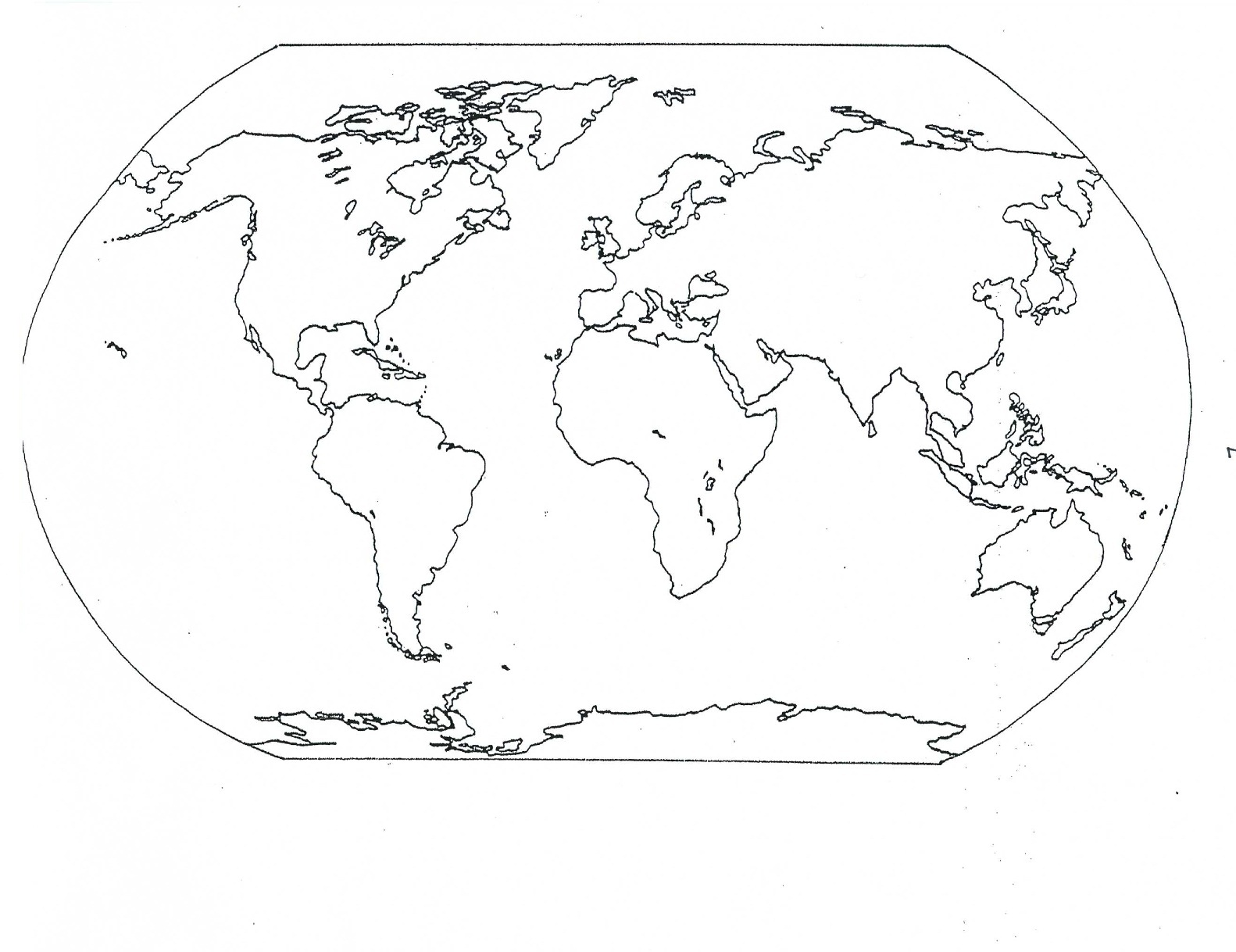 1582x1218 Free Printable World Map Coloring Pages For Kids