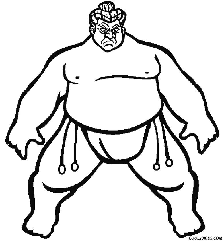781x840 Printable Wrestling Coloring Pages For Kids Within