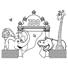 230x230 Top Free Printable Zoo Coloring Pages Online