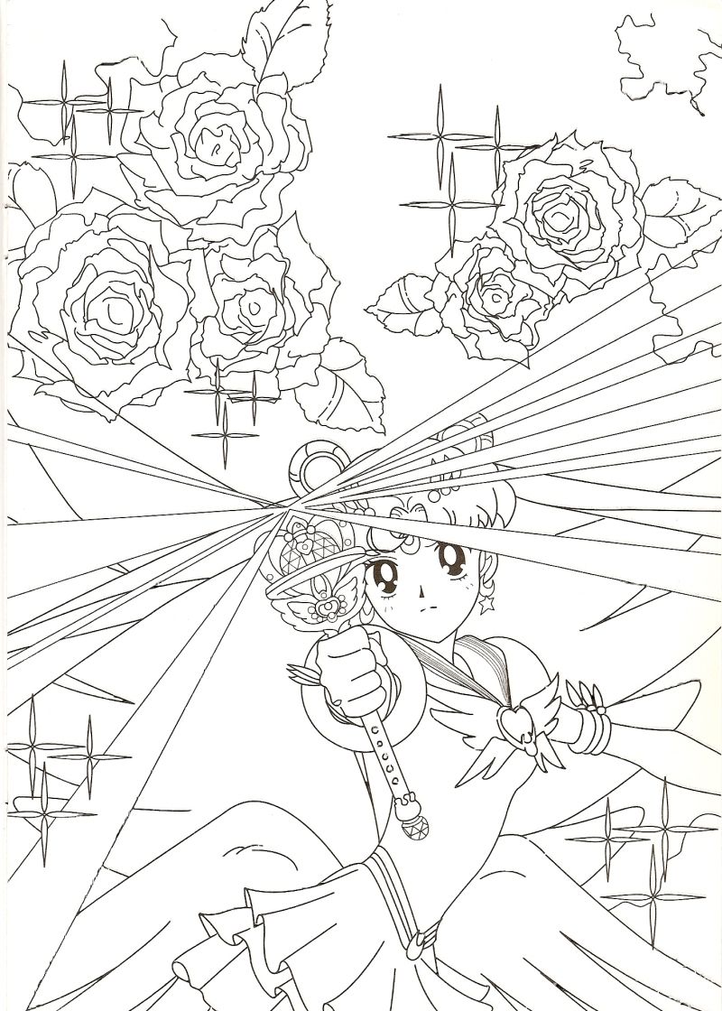 800x1120 Eternal Sailor Moon Coloring Page