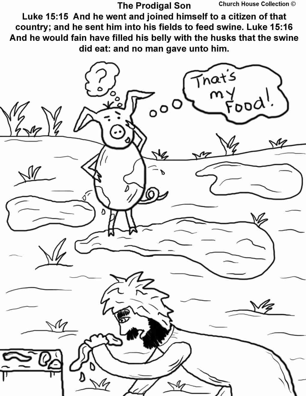 1020x1320 Prodigal Son Coloring Page Parable Of The Pages Org At Color