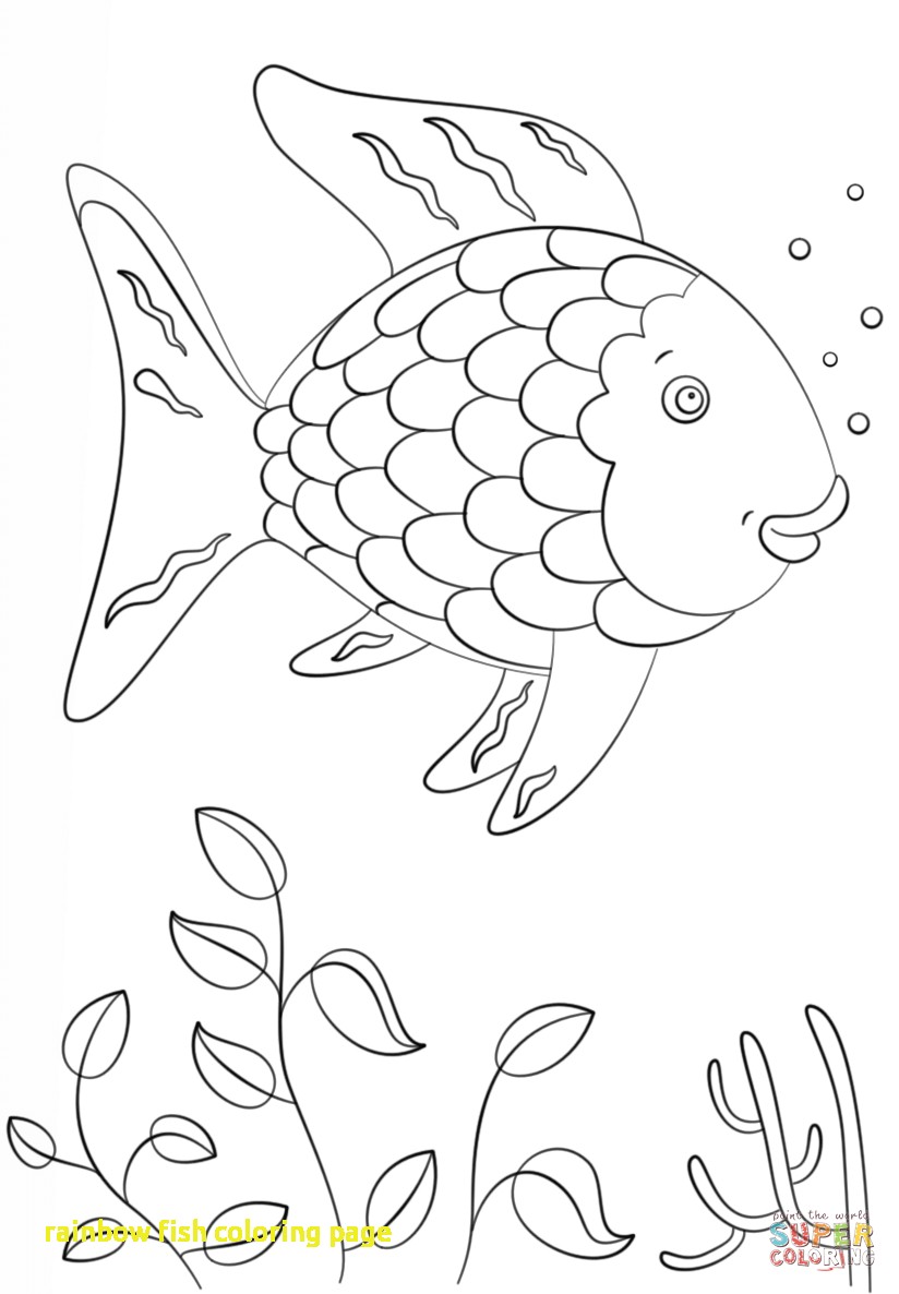 824x1186 Professional Rainbow Fish Coloring Pages Presc