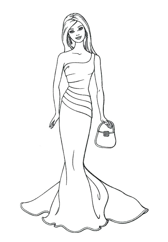 710x1024 Free Printable Barbie Coloring Pages Free Printable Barbie