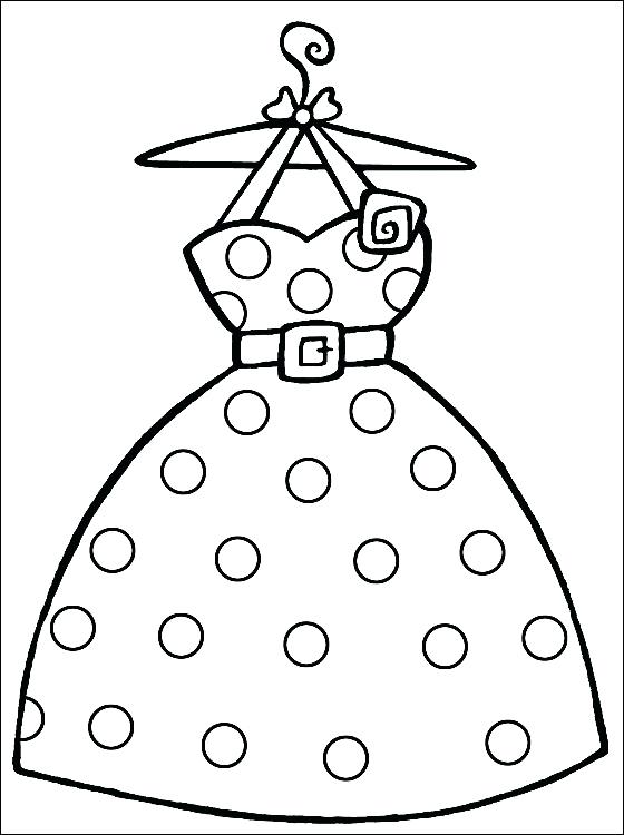 560x750 Dress Coloring Page Fashion Dresses Colouring Pages