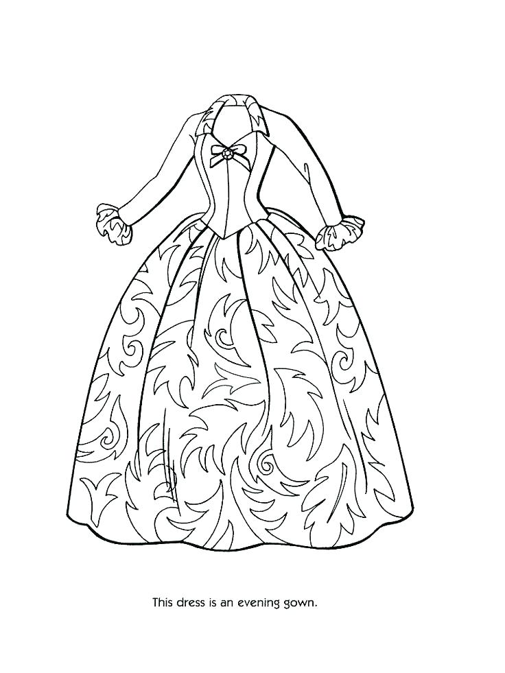 736x981 Dresses Coloring Pages Dress Coloring Page Info Expensive Pages