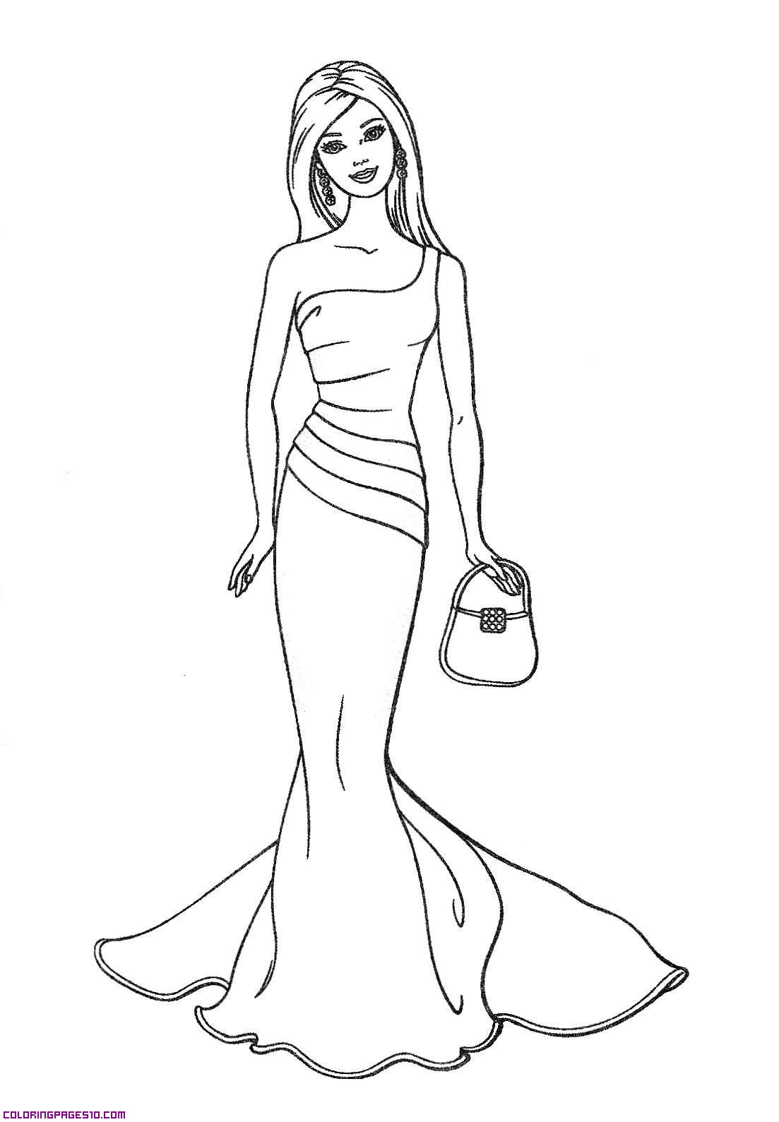 1103x1589 Prom Dress Coloring Pages Dress Coloring Pages Free Coloring Pages