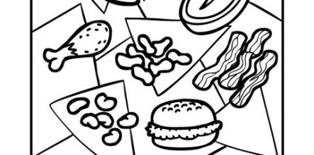 443x220 Food Safety Coloring Pages