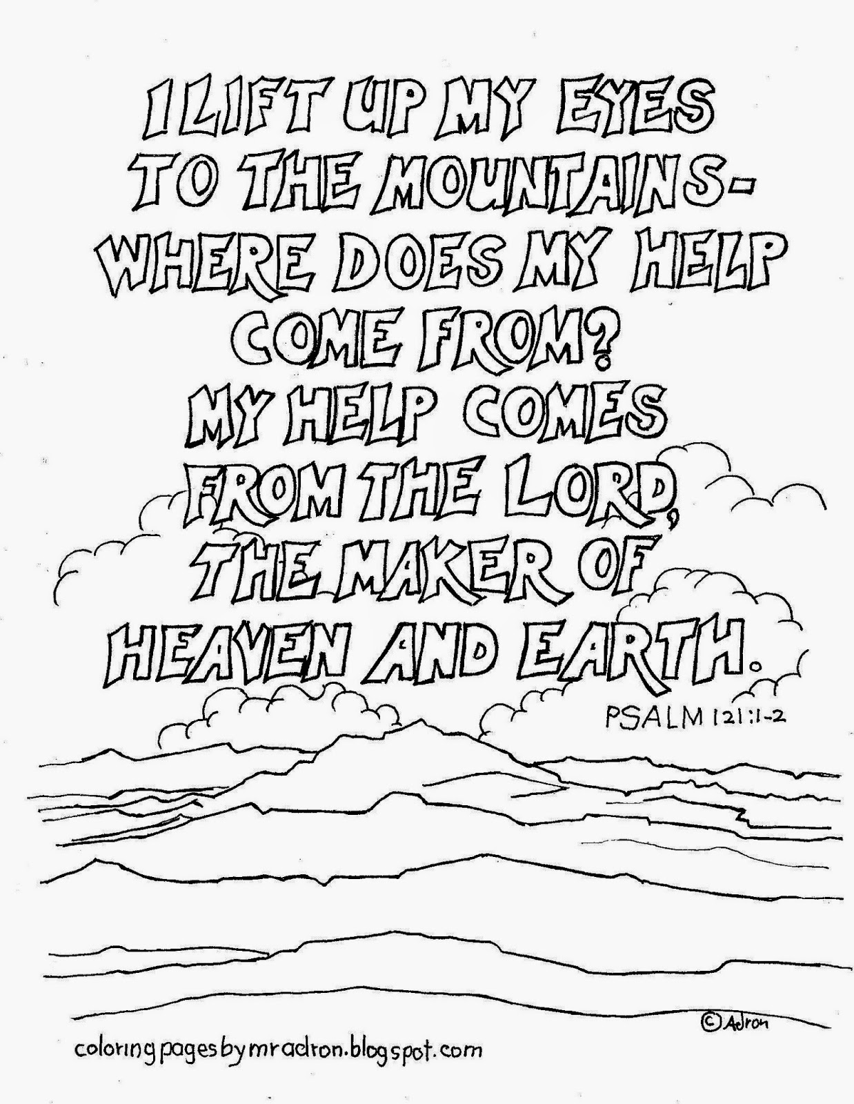 1238x1600 Psalm Coloring Page See More