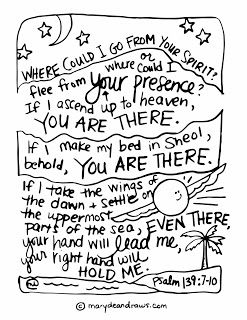 247x320 Even There Psalm Printable Coloring Page Coloring Pages