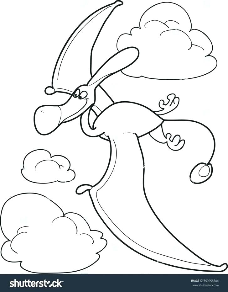 728x931 Brontosaurus Coloring Page Pterodactyl Coloring Page Pterodactyl