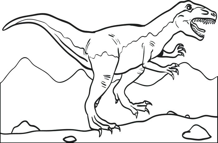 700x461 Ideas Dinosaur Coloring Pages For Kids For Free Printable