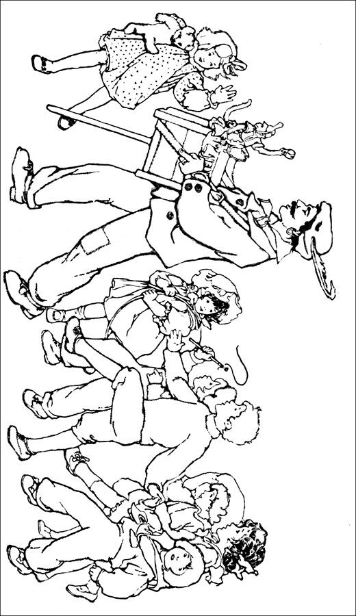 520x900 People Coloring Pages