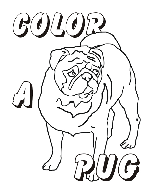 618x789 Pug Coloring Pages New Pug Dog Coloring Pages Az Coloring Pages