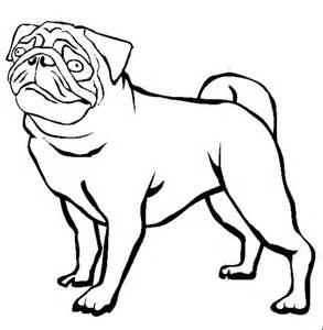 293x300 Pug Dog Colouring Pages