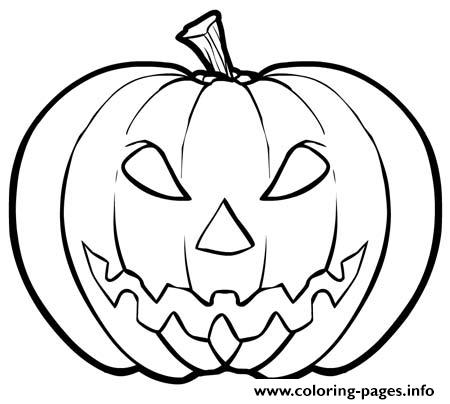450x404 Coloring Pages Of Pumpkin For Halloween Kid Scary Halloween