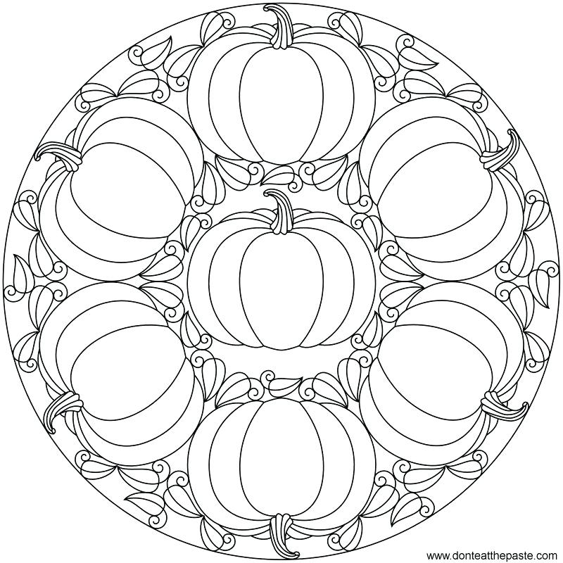 800x800 Fall Pumpkin Coloring Pages Fall Coloring Pages For Adults Pumpkin