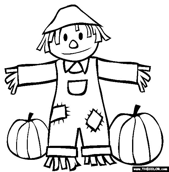 Pumpkin Coloring Pages For Preschool