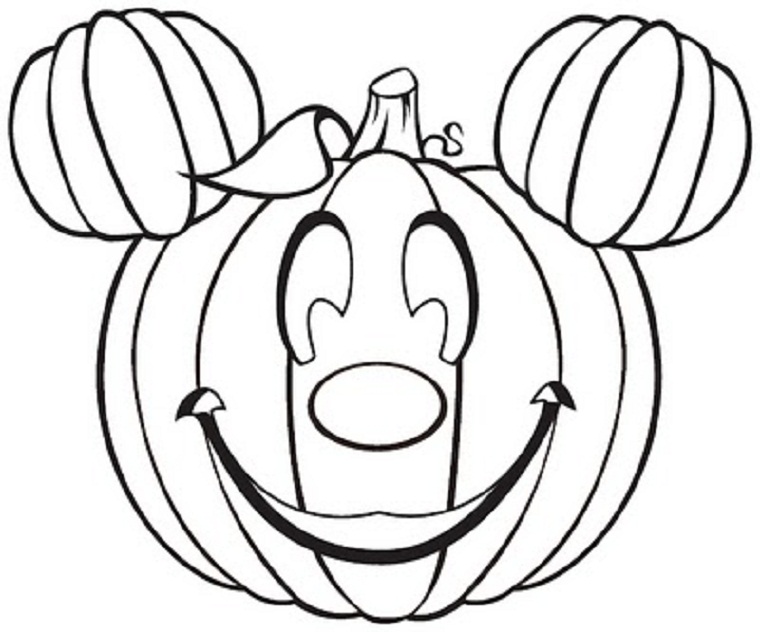 760x632 Obsession Pumpkin Coloring Template Free Print