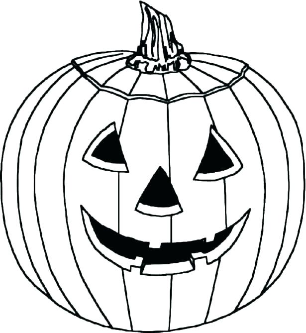 615x669 Pumpkin Coloring Pattern Pumpkin Coloring Coloring Pages Pumpkin