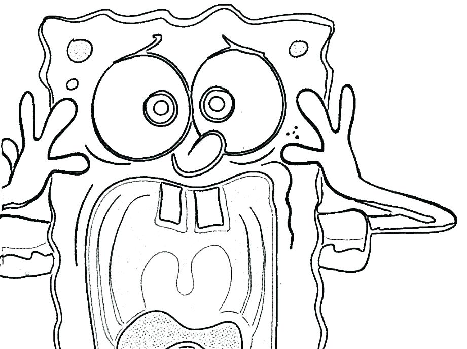 921x690 Scary Pumpkin Coloring Pages