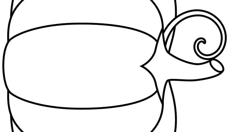 736x425 Large Pumpkin Template Printable Washing Machine Coloring Page