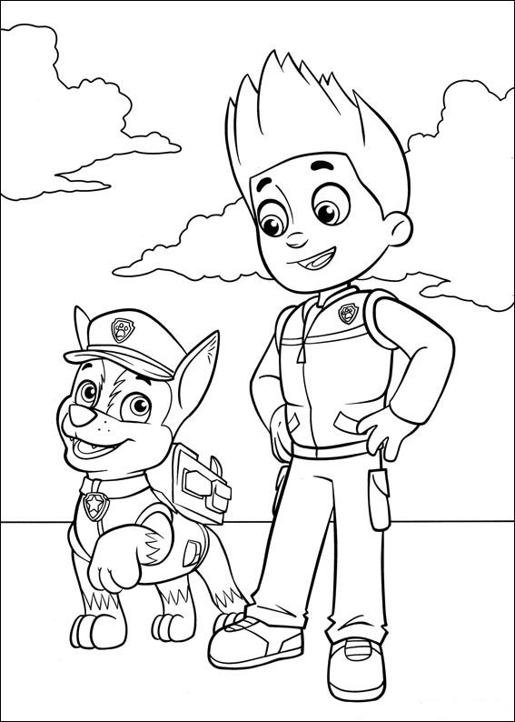 567x794 Paw Patrol Coloring Pages Plantillas Para Dibujar, Patrulla