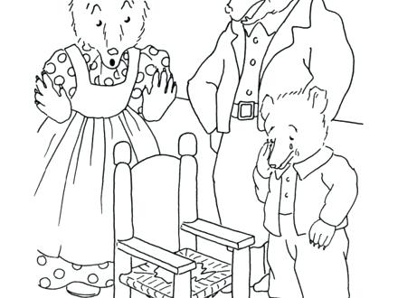 440x330 Goldilocks Coloring Pages Puppet Coloring Pages Coloring Pages