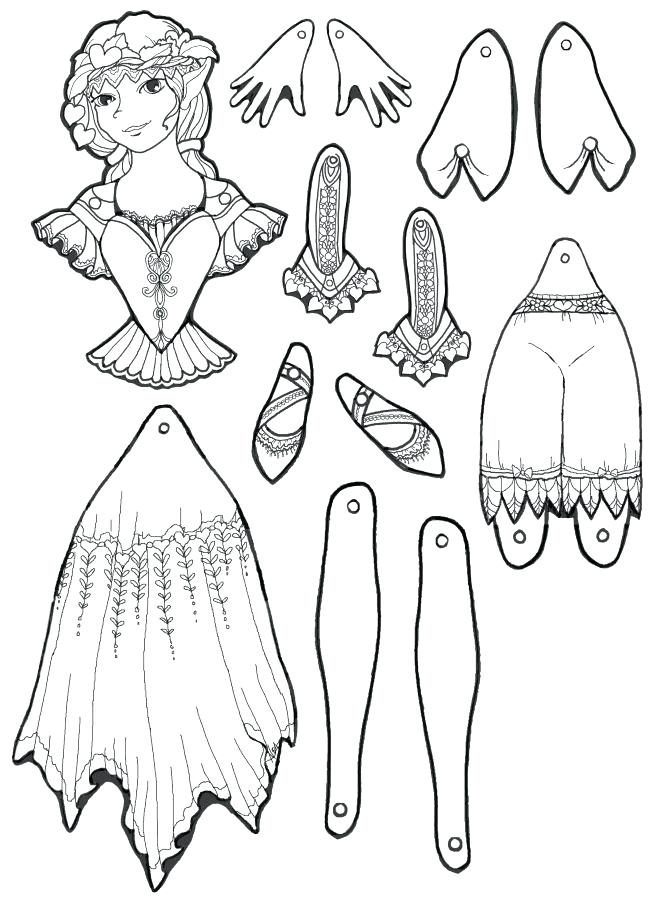670x900 Puppet Coloring Pages Valentine Fairy Puppet To Color Cut Out