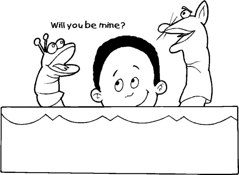 800x586 Puppet Coloring Pages Good Puppet Coloring Pages For Your Free