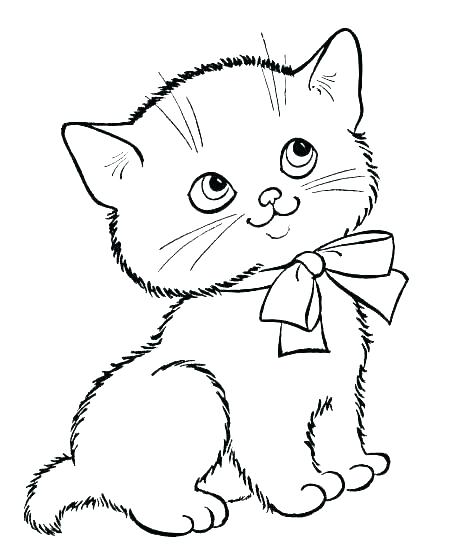 449x547 Puppy And Kitty Coloring Pages Coloring Pages Of Kittens Kitten