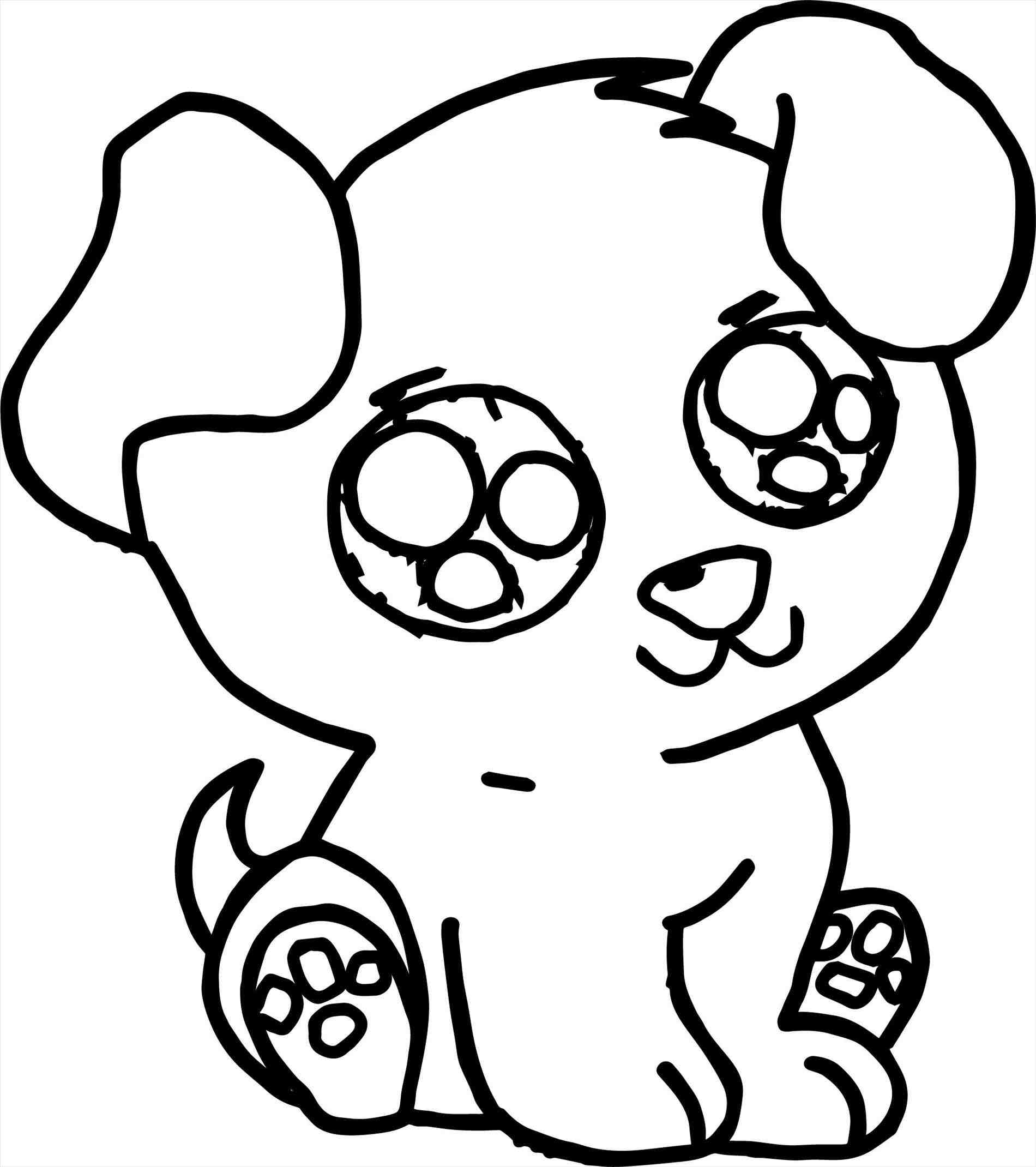 Puppy Cartoon Coloring Pages at Free for