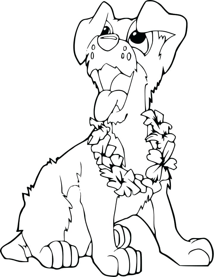 720x932 Cute Puppies Coloring Pages To Print Cute Cartoon Puppy Coloring