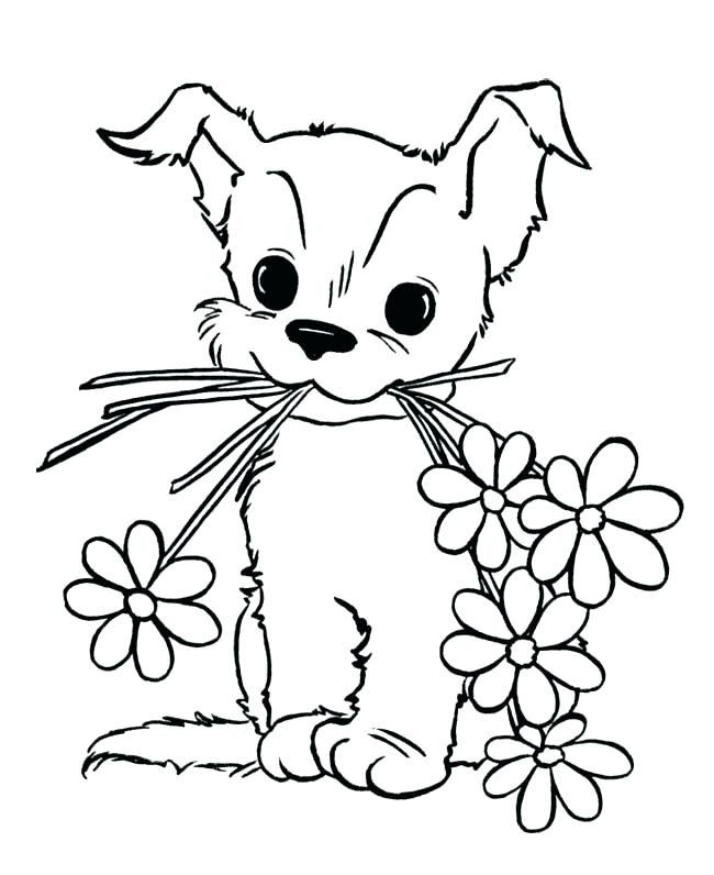 650x796 Puppies Coloring Pages Coloring Pages Draw A Puppy Coloring Pages