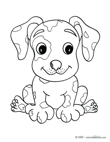 364x470 Coloring Page Puppy Cute Puppy Coloring Pages To Print Free