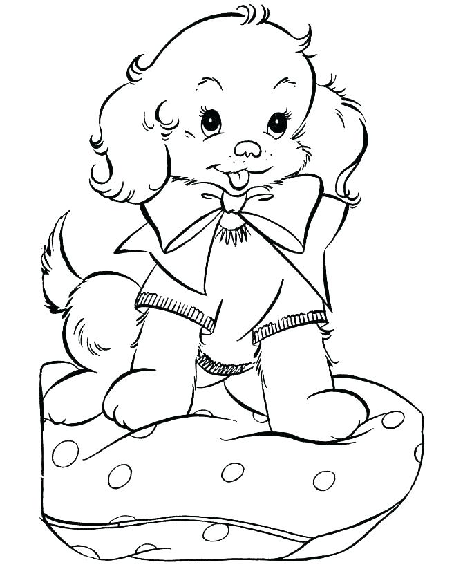 670x820 Puppy Coloring Sheets Cute Baby Puppy Coloring Pages Printable