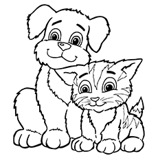 230x230 Top Free Printable Puppy Coloring Pages Online