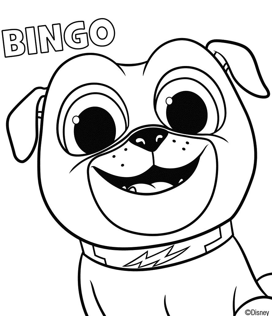 887x1029 Revealing Puppy Dog Pals Coloring Pages Free D