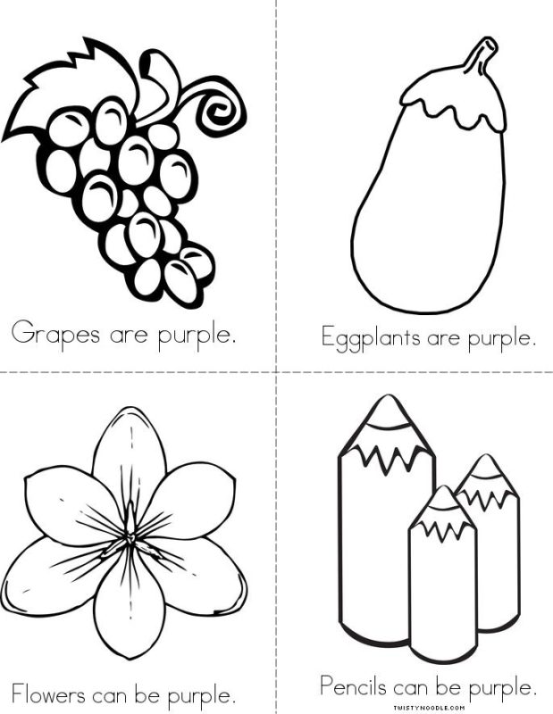 619x800 Purple Coloring Pages Free Printable Preschool Coloring Pages