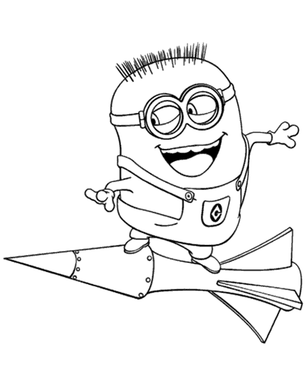 600x740 Purple Minion Coloring Page Minions Coloring Pagesbook For Free