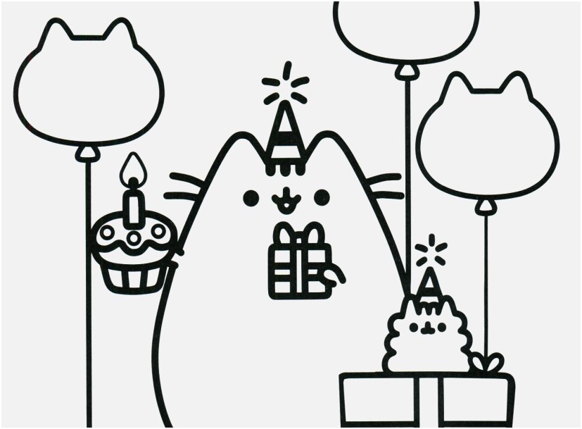 827x609 Pusheen Coloring Pages Footage Pusheen Coloring Book Pusheen