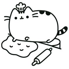 236x235 Pusheen Coloring Pages