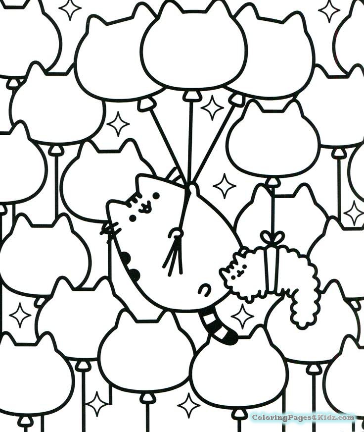 736x872 Pusheen Coloring Pages Coloring Pages For Kids