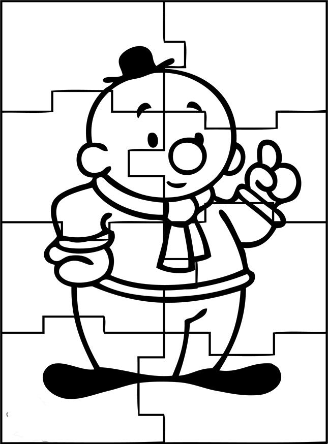 645x874 Puzzle The Bumba Coloring Pages Cyrk School