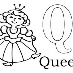 291x291 Learn Letter Q Coloring Page Bulk Color