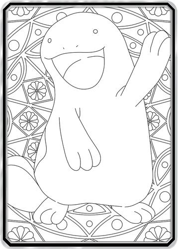 quagsire coloring pages for children pokemon